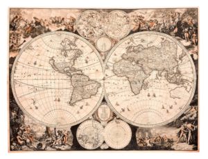 Tovmas Vanandetsi - The World Map - 1695