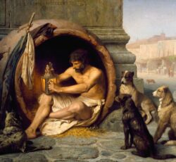 Jean Leon Gerome - Diogenes - 1860