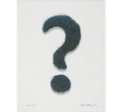 Richard Artschwager - Question Mark - 2001